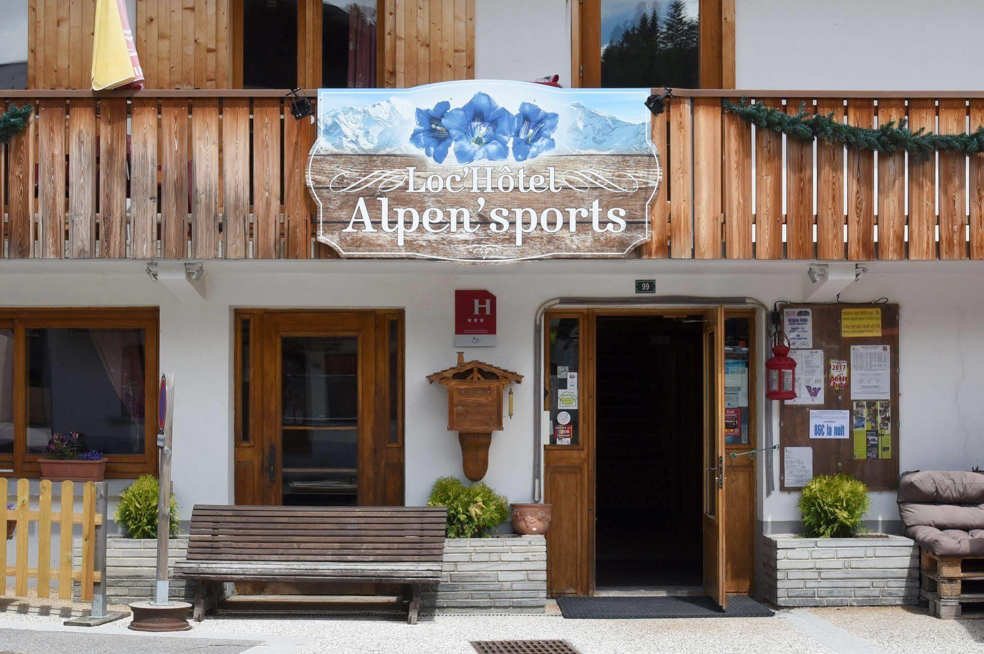 Loc'Hotel Alpen Sports Les Gets Buitenkant foto